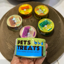 Pate miu Taules Pets Treat Gà Vịt Táo-85g