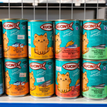 Pate Kucinta lon 400g cho mèo 