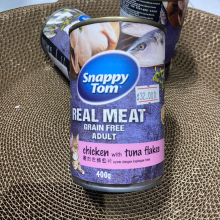 SNAPPY TOM- Pate cho pet vị gà & cá ngừ xé - 400g