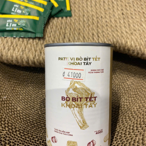 ALPHA PET- Pate cho cún từ 1 thág tuổi vị bò & khoai tây-  400g